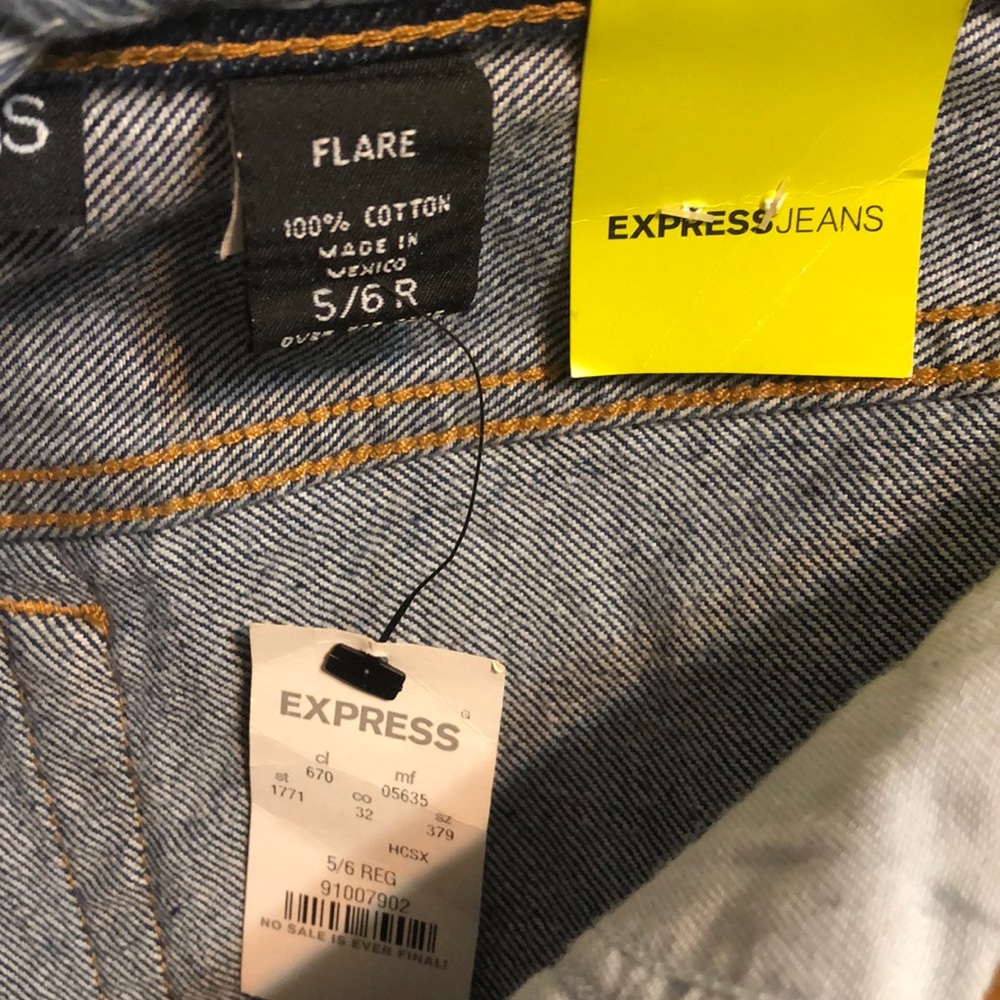 Express flare jeans
